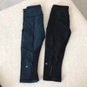 Lululemon Crops - set of 2